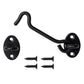 Cabin Hook Eye Brass Gate Hook Window Barn Door Latch Shed Lock Catch Holder