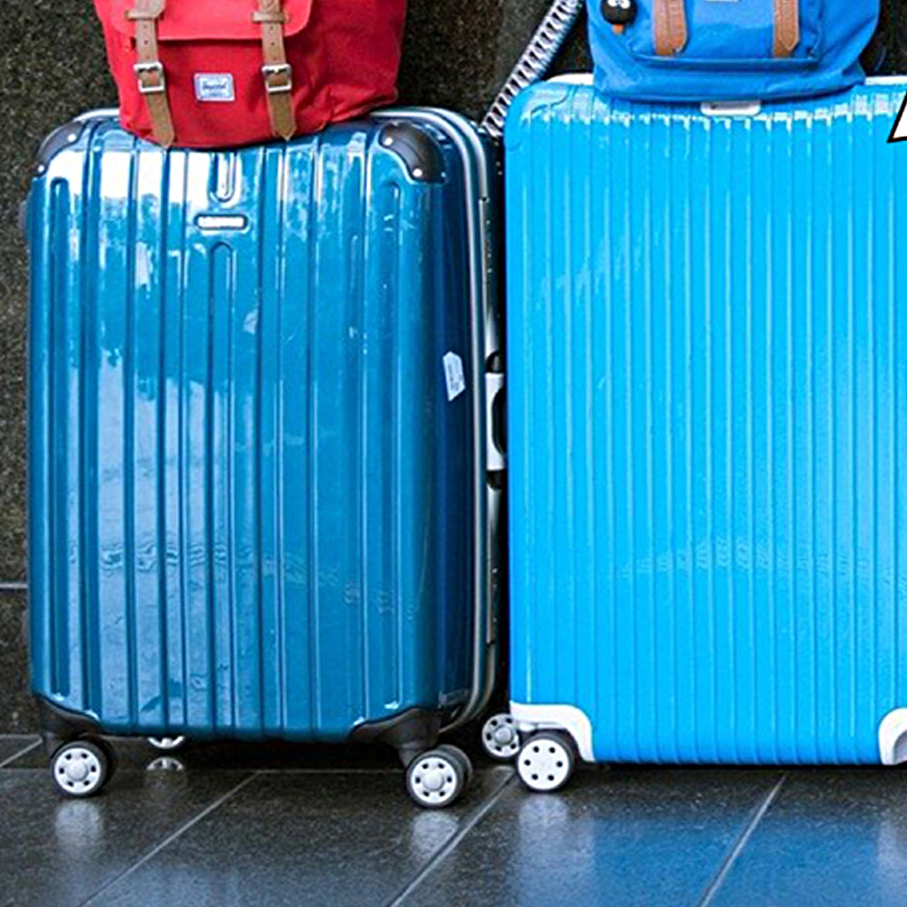 2 Sets of 2 Luggage Suitcase Replacement Wheels Rubber Swivel Caster Wheels Bearings Repair Kits