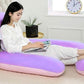 Pregnancy Pillows for Sleeping U Shaped Full Body Maternity Pillow with Removable Cover-Purple