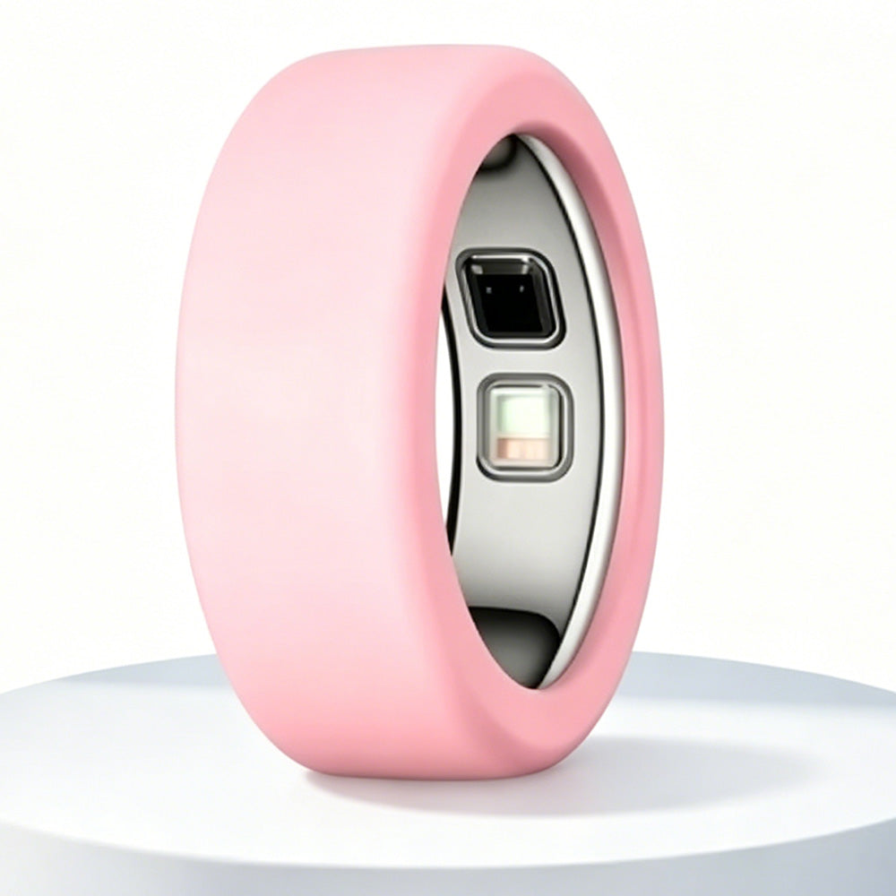 2Pcs Ring Covers Compatible with Oura Ring 5-Pink