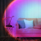 Sunset Lamp Projector with APP and Remote Control for Bedroom-RGB Straight Tube