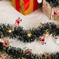 5M Christmas LED Garland with 50 Warm White Lights for Indoor Outdoor Tree Decoration