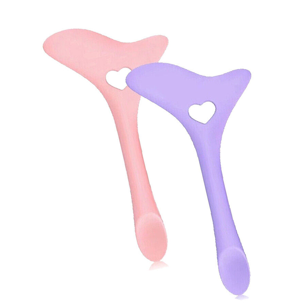 2Pcs Silicone Eye Liner Aid Washable Makeup Accessories