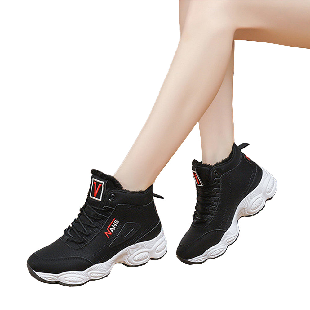 Women's Plush Warm Sneakers Sports Shoes