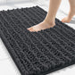 Chenille Fabric Bathroom Rugs Mat With Non Slip Rubber Backing Home Decor Accessories