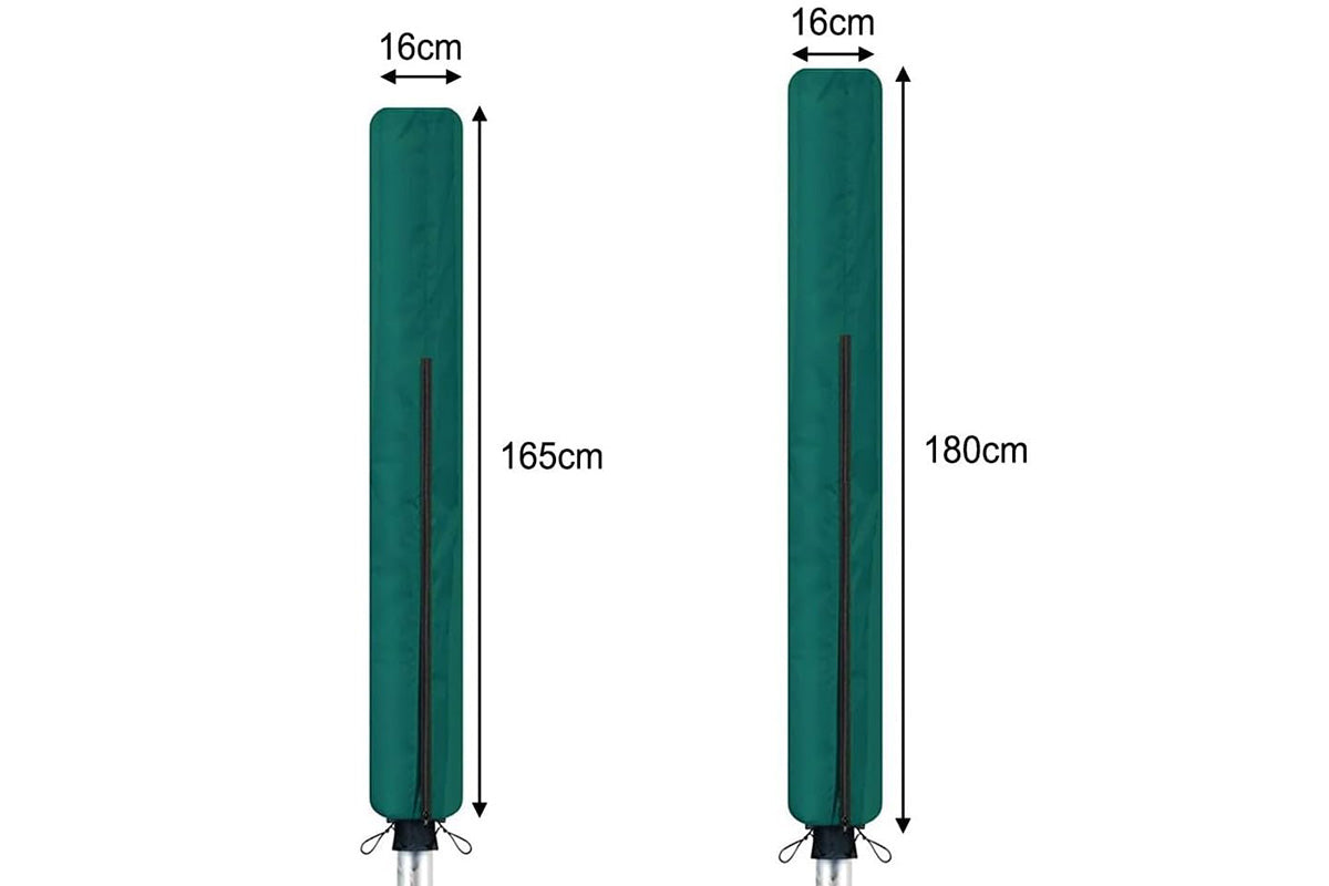 Waterproof Rotary Airer Cover Clotheslines Cover with Zipper Clothes Dryer Shield