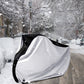 2X210D Waterproof Bike Cover with Lock Hole for Outdoor Storage