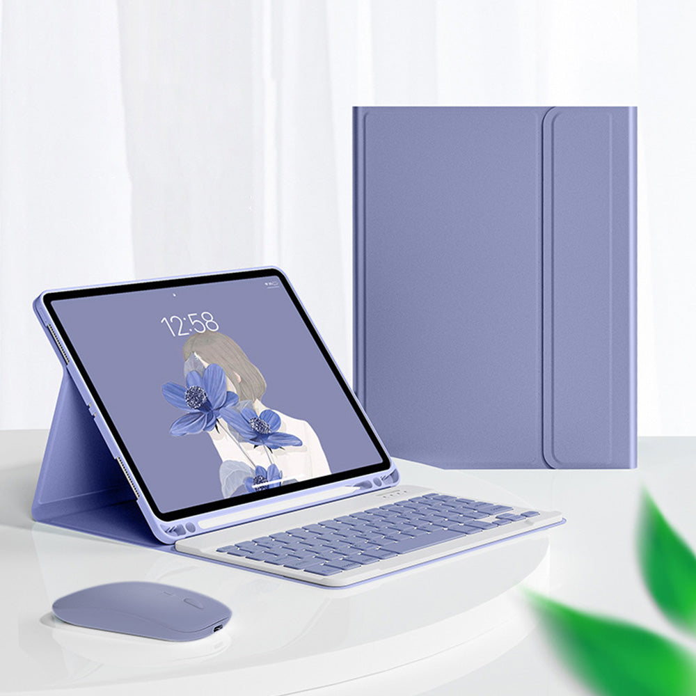 Bluetooth Keyboard Case with Mouse for iPad 11th 2025 and 10th Gen 10.9 Inch