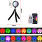 2Pcs Sunset Lamp Projector RGB Color Rotation LED Sunset Projection Lamp Room Decor