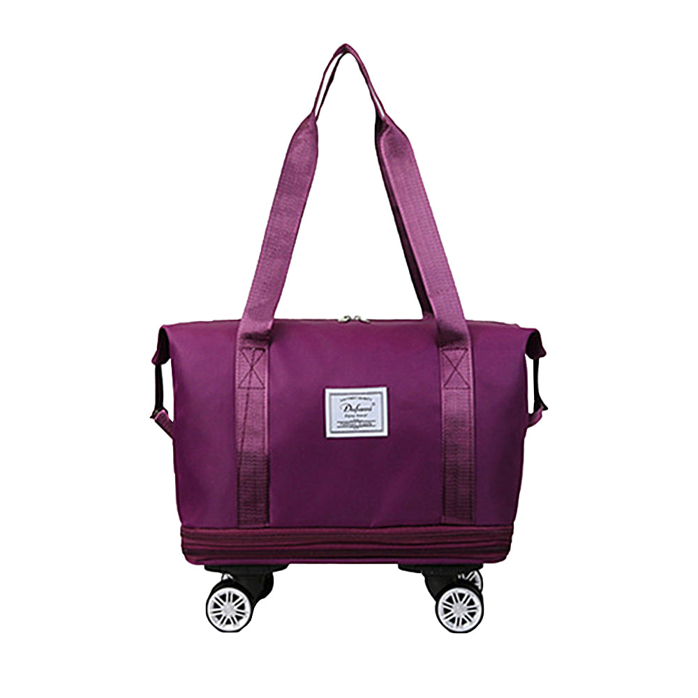 Large-Capacity Expandable Carry on Luggage Bag with Wheels