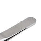 Silver Stainless Steel Long Food Tong Straight Tweezers Kitchen Tool