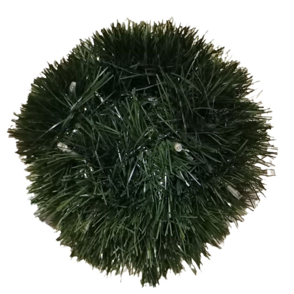 10m Christmas Garland with 100 LED Lights Artificial Wreath Stairs Rattan Decoration