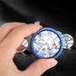 30X Magnifying Glass Optical Lens with Metal Frame for Jewelry Coin Inspection