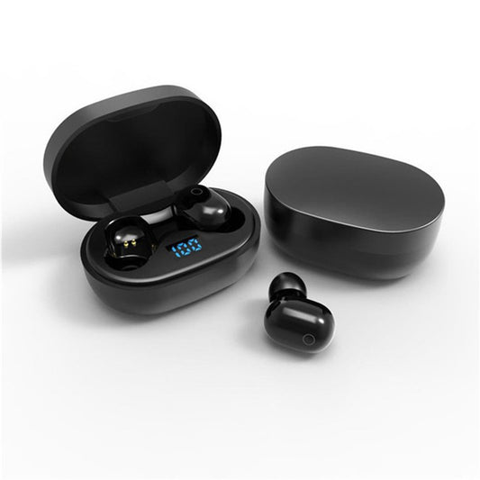 Wireless Bluetooth Earbuds with LED Display Touch Control and Charging Case