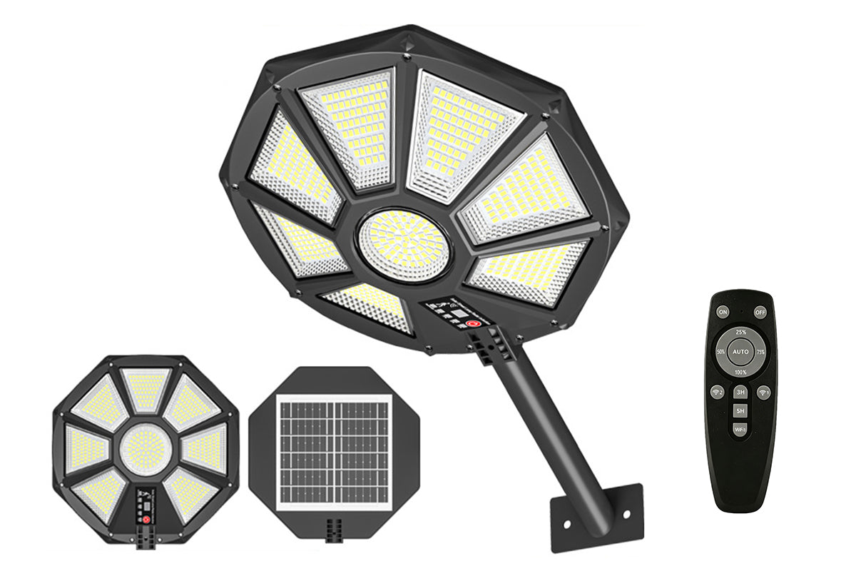 800W 480 LEDs Motion Sensor Remote Control Solar Street Light Outdoor LED Solar Lamp