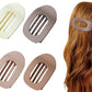 4-Piece Flat Hair Claw Clips Set for Women Strong Hold Styling