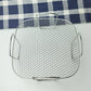 Stainless Steel Air Fryer Grill Rack Baking Tray Dehydrator Accessory