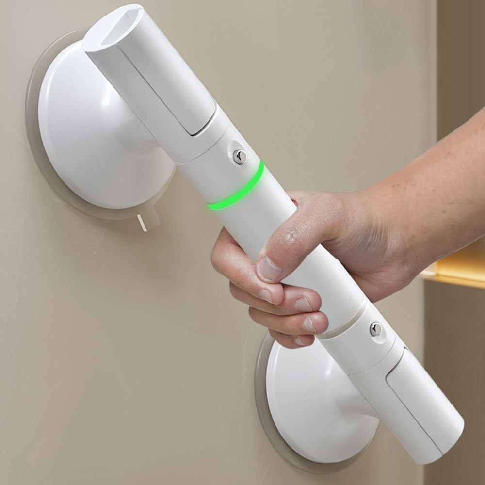 Bathroom Grab Bar No Drilling Suction Cup Shower Grab Rail for Home