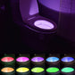 Toilet Night Light with Star Projector Motion Sensor Activated LED Lamp