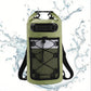 Roll-Top Backpack With Handle Dry Bag Outdoor Bag For Fishing Boating Camping