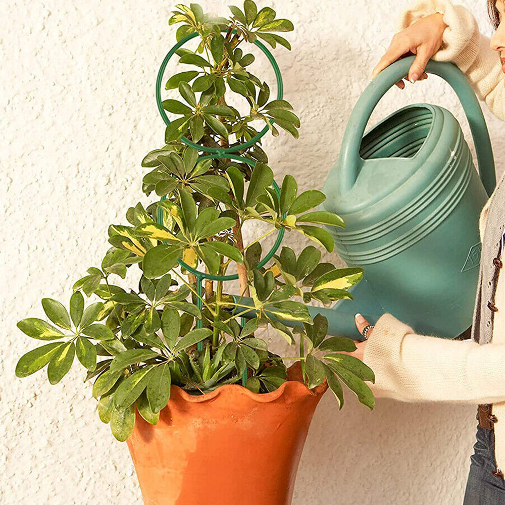4Pcs Plant Trellis Metal Potted Houseplant Trellis Climbing Plants Support Stake