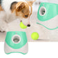Pet Tennis Ball Toy Automatic Launcher Machine with 3 Balls