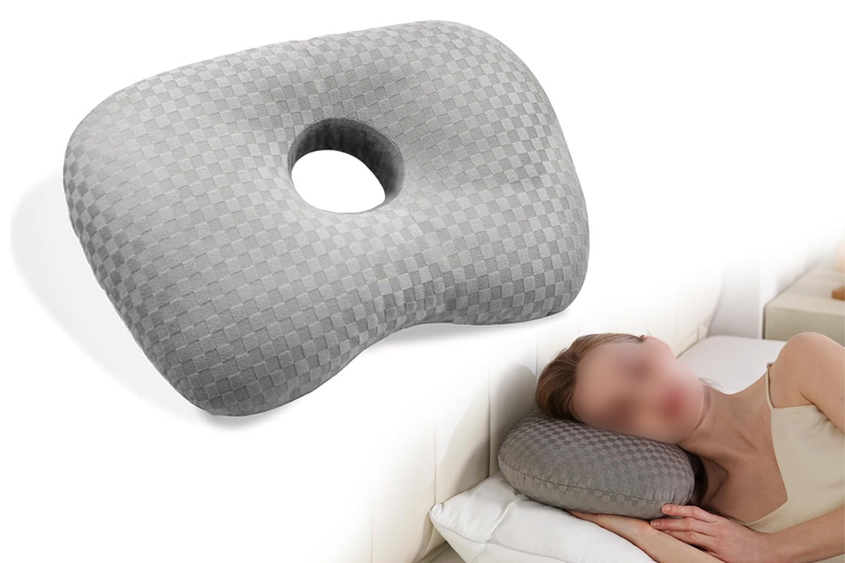 Pillow for Side Sleepers with Hole Ear Pillow