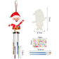 3D Rotating Christmas Wind Chime Kit for Kids Make Your Own Wind Chime Wooden Arts