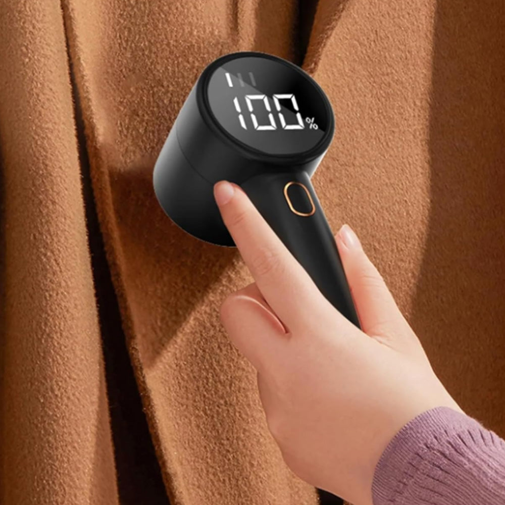 Lint Pill Remover Battery Operated Fabric Shaver for Remove Fabric with Digital Display