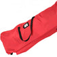 Handy Laundry Rolling Christmas Tree Storage Bag With Handle For Easy Transport-Red