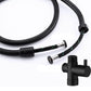 Hand Bidet Toilet Sprayer Shattaf Kit with Shower Head Hose Diverter