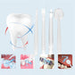 Cordless Electric Water Flosser Teeth Cleaner Portable Oral Irrigator with 4 Nozzles