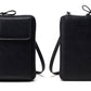PU Leather Women Pouch Bag Mobile Phone Bag Crossbody Purse Wallet Shoulder Bag