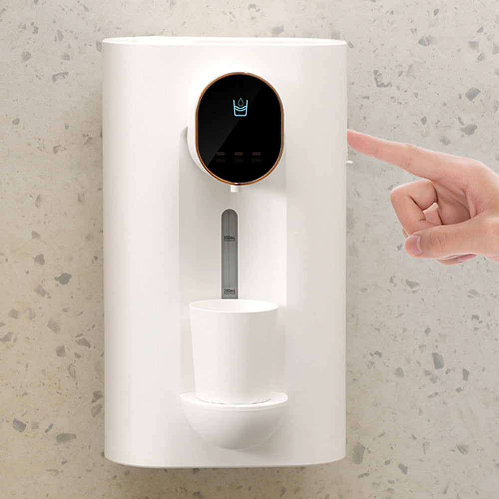 Automatic Mouthwash Dispenser for Bathroom with 2 Adhesive Cups