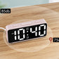 Small Digital Alarm Clock with 6 Dimmers and 5 Alarm Volumes for Bedrooms