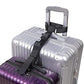 2Pcs Adjustable Luggage Straps Set T-Shaped and Add-a-Bag Strap for Connecting 3 Suitcases