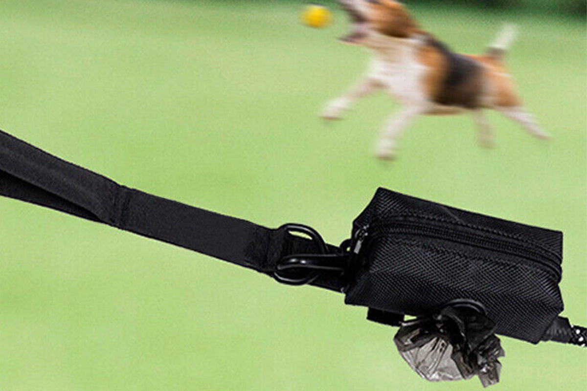Dog Poop Bag Dispenser Pet Waste Bag Holder for Puppy Walking Cleanup