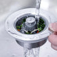 Kitchen Sink Drain Strainer and Stopper Combo Stainless Steel Sink Aid