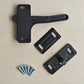 RV Screen Door Latch Handle Replacement Kit Camper Door Latch for Travel Trailer
