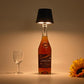 2Pcs 3-Color LED Stepless Dimmable Pridola Bottle Lamp