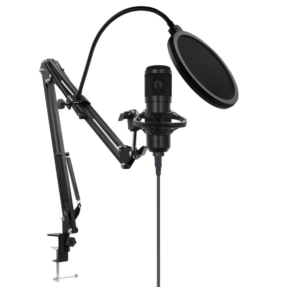 Recording Condenser Microphone Kit with Sound Card for Streaming YouTube TikTok