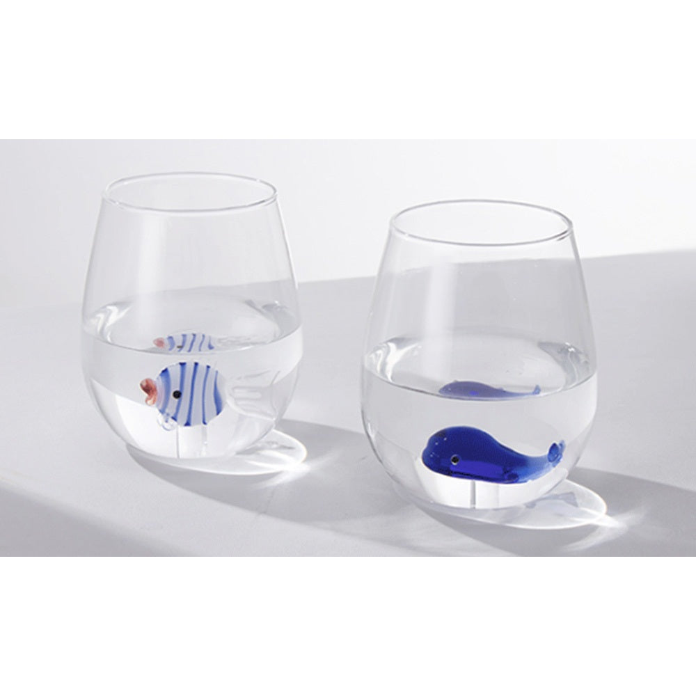 Creative Cartoon Three Dimensional Animal Glass Cup