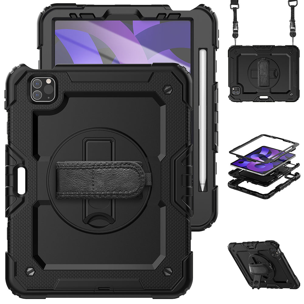 Shockproof Protective Case with Screen Protector for iPad Pro 11(2022/2021/2020/2018)/Air 4 10.9 2020/Air 5 2022