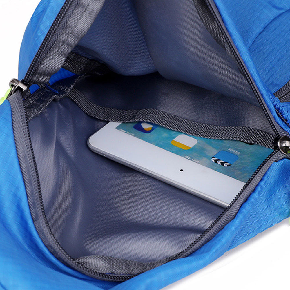 Crossbody Sling Backpack Zipped Chest Bag Outdoors Hiking Bag