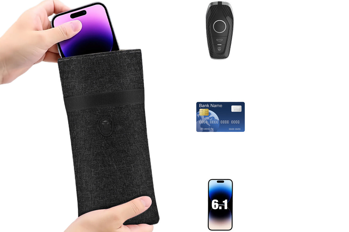 Car Key RFID Phone Wallet Anti Tracking Signal Shielding Case