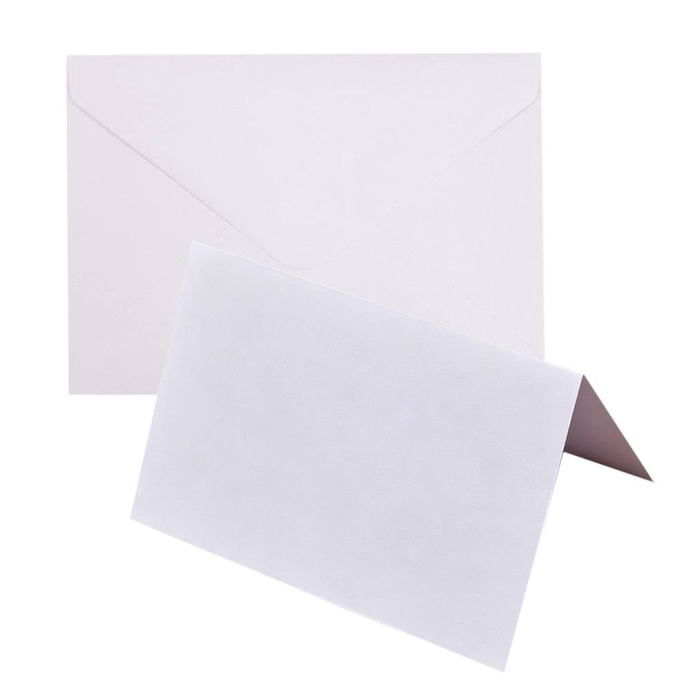 20Pcs Blank Folded Greeting Cards and Self Seal Envelopes-Brown
