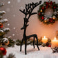 Christmas Reindeer Figurines Centerpieces Reindeer Decor for Coffee Table Fireplace