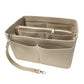 Thick Felt Tote Bag Organizer Insert with Multiple Pockets