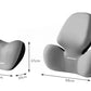 Car Headrest and Lumbar Support Set Memory Foam Driving Cushion