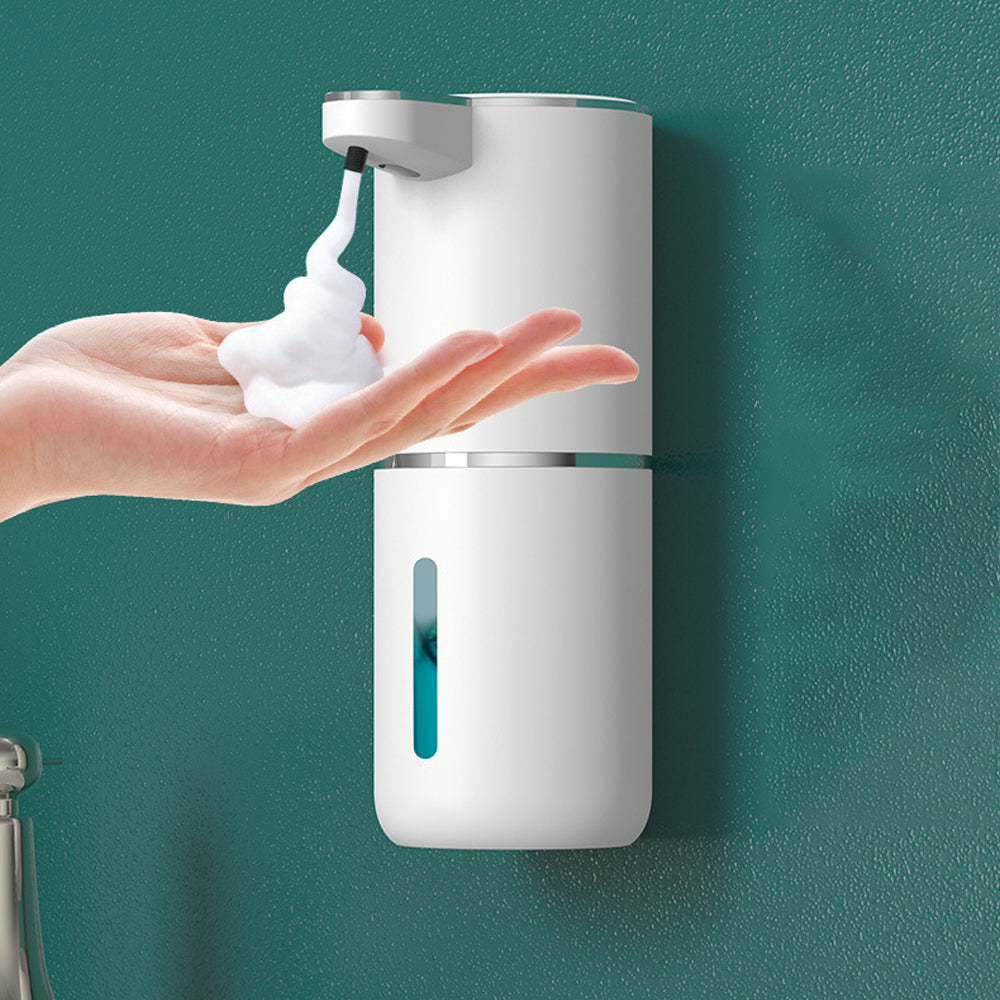 380ML Rechargeable Touchless Automatic Soap Foam Dispenser with 4 Level Adjustable